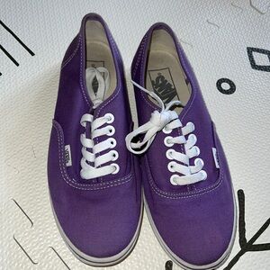 Vans , purple, womens size 7